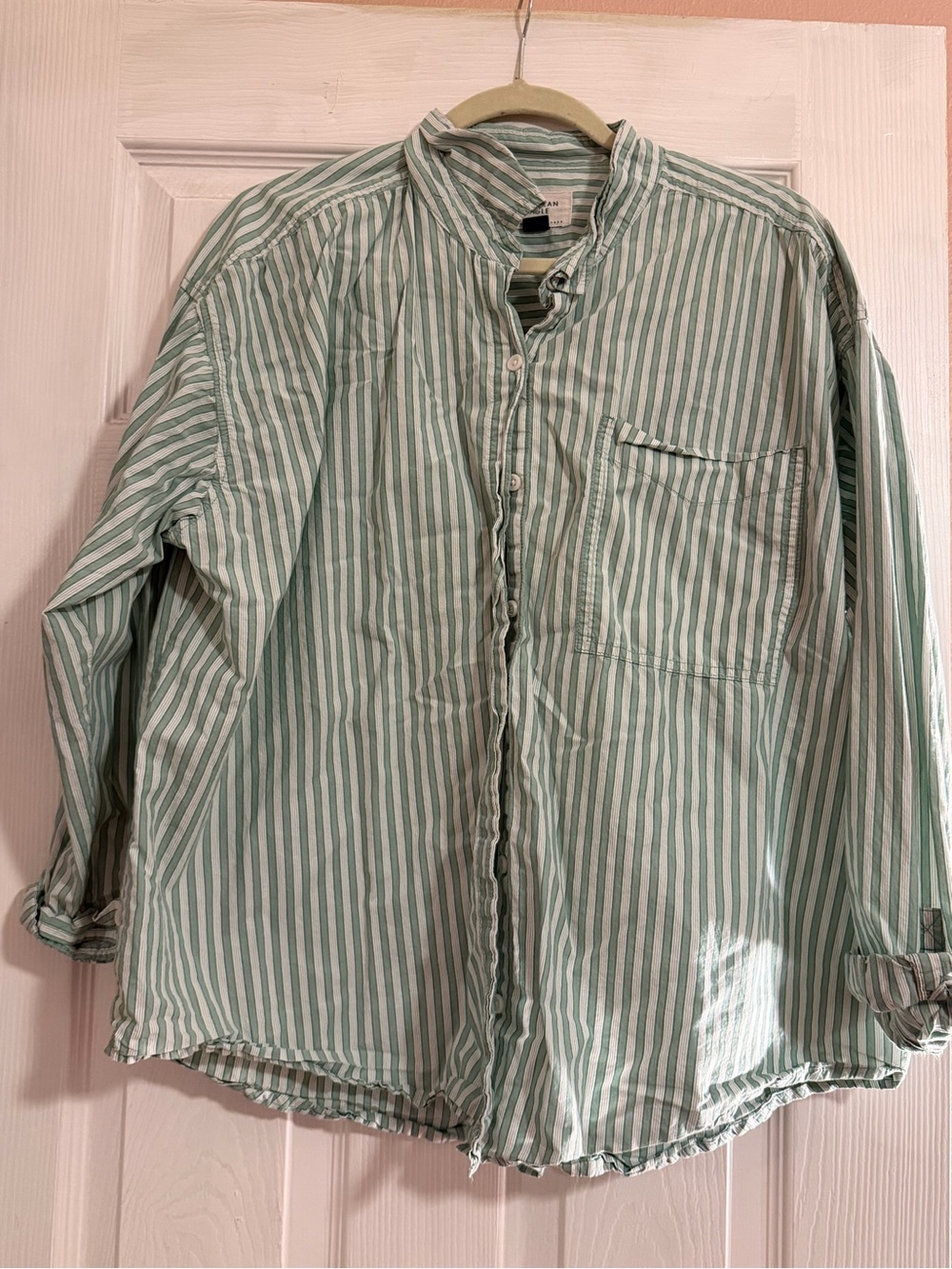 American Eagle Striped Button Down